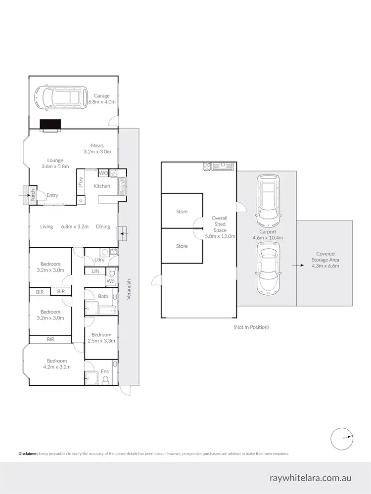 Floorplan of Homely house listing, 10 Fairway Drive, Lara VIC 3212