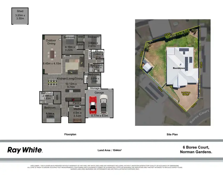 Floorplan of Homely house listing, 6 Boree Court, Norman Gardens QLD 4701