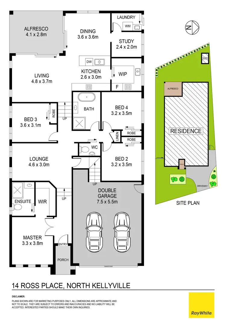 Floorplan of Homely house listing, 14 Ross Place, North Kellyville NSW 2155