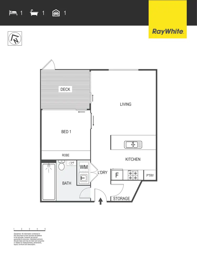 Floorplan of Homely unit listing, G15/2 Kerridge Street, Kingston ACT 2604