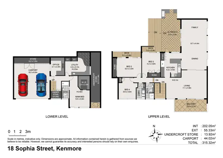 Floorplan of Homely house listing, 18 Sophia Street, Kenmore QLD 4069