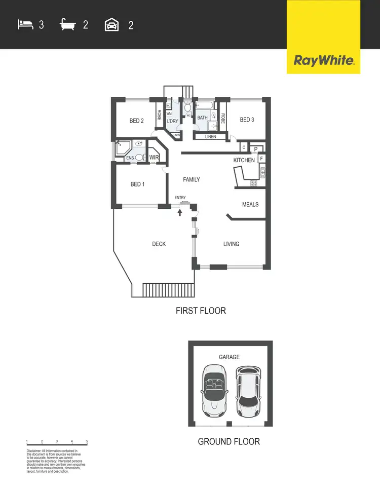Floorplan of Homely townhouse listing, 23 Wellington Street, Ngunnawal ACT 2913