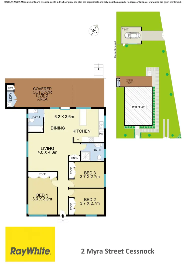 Floorplan of Homely house listing, 2 Myra Street, Cessnock NSW 2325