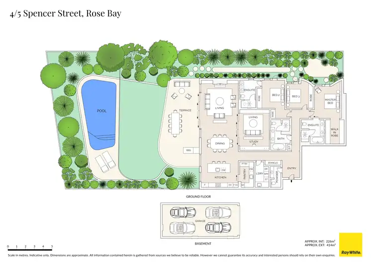 Floorplan of Homely apartment listing, 4/5 Spencer Street, Rose Bay NSW 2029