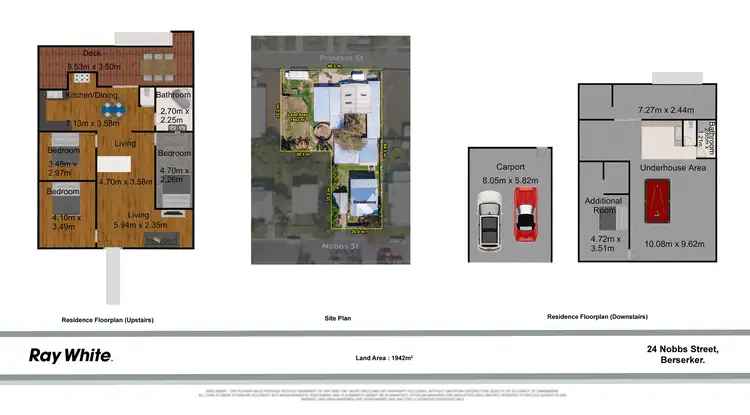 Floorplan of Homely house listing, 24 Nobbs Street, Berserker QLD 4701