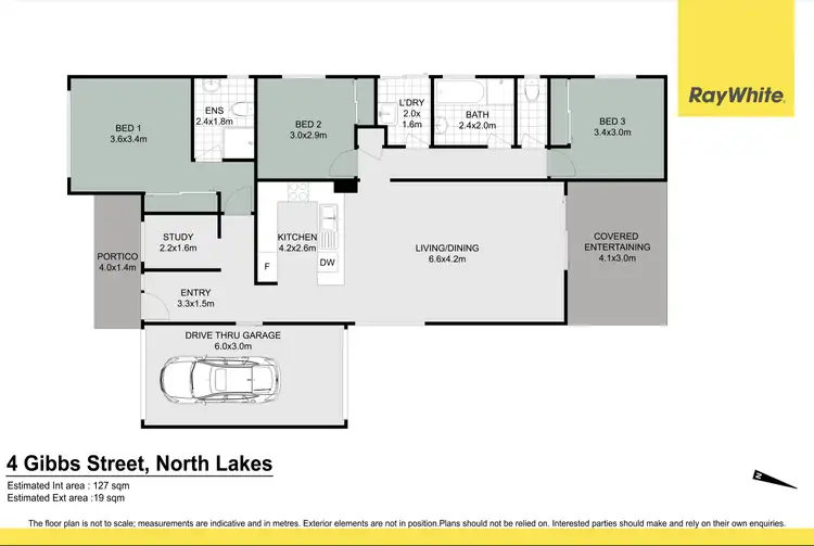 Floorplan of Homely house listing, 4 Gibbs Street, North Lakes QLD 4509