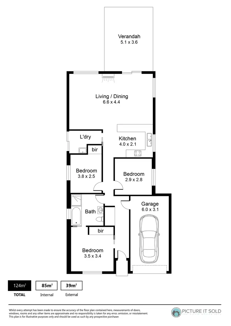 Floorplan of Homely house listing, 11 Dylan Court, Smithfield SA 5114