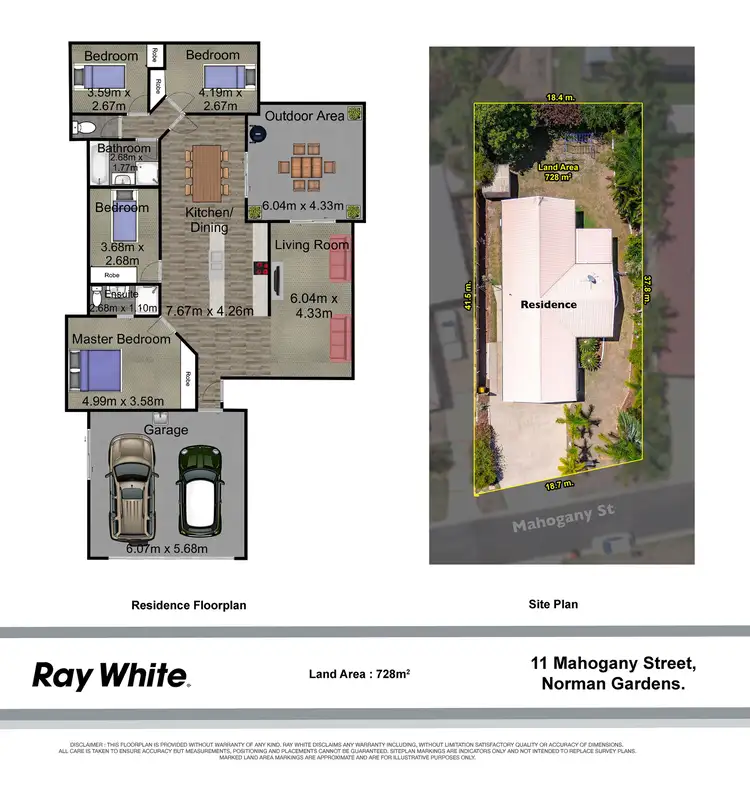 Floorplan of Homely house listing, 11 Mahogany Street, Norman Gardens QLD 4701