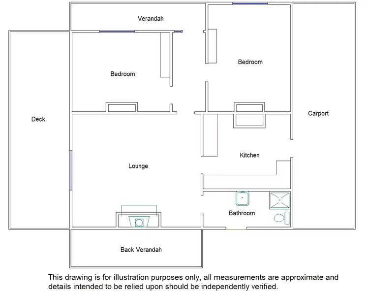 Floorplan of Homely house listing, 44 Adamson Terrace, Bordertown SA 5268