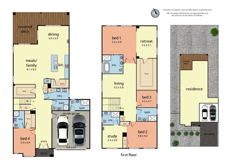 Floorplan of Homely house listing, 19 Baddeley Circuit, Croydon VIC 3136