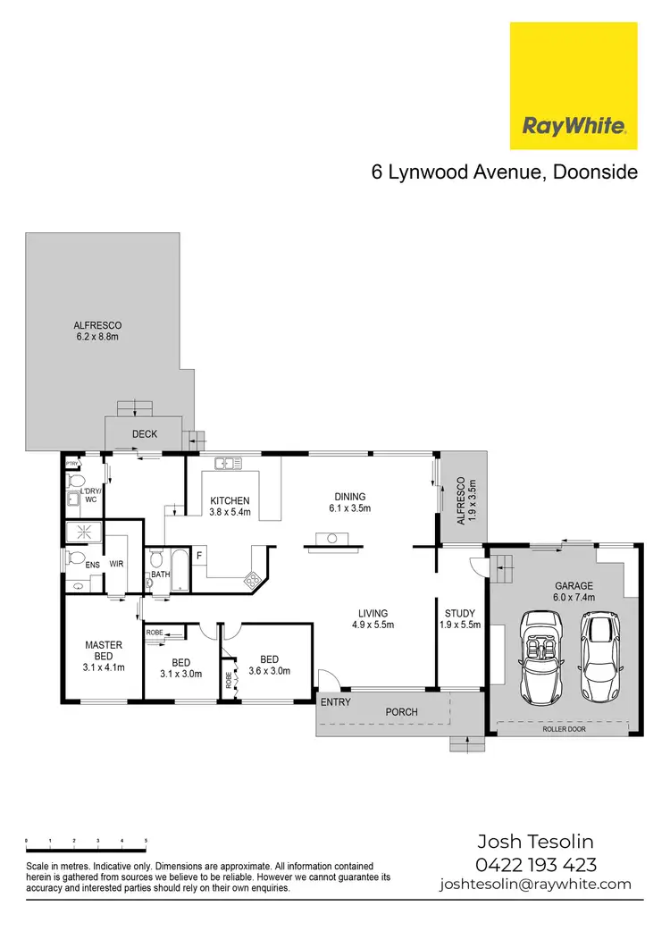 Floorplan of Homely house listing, 6 Lynwood Avenue, Doonside NSW 2767