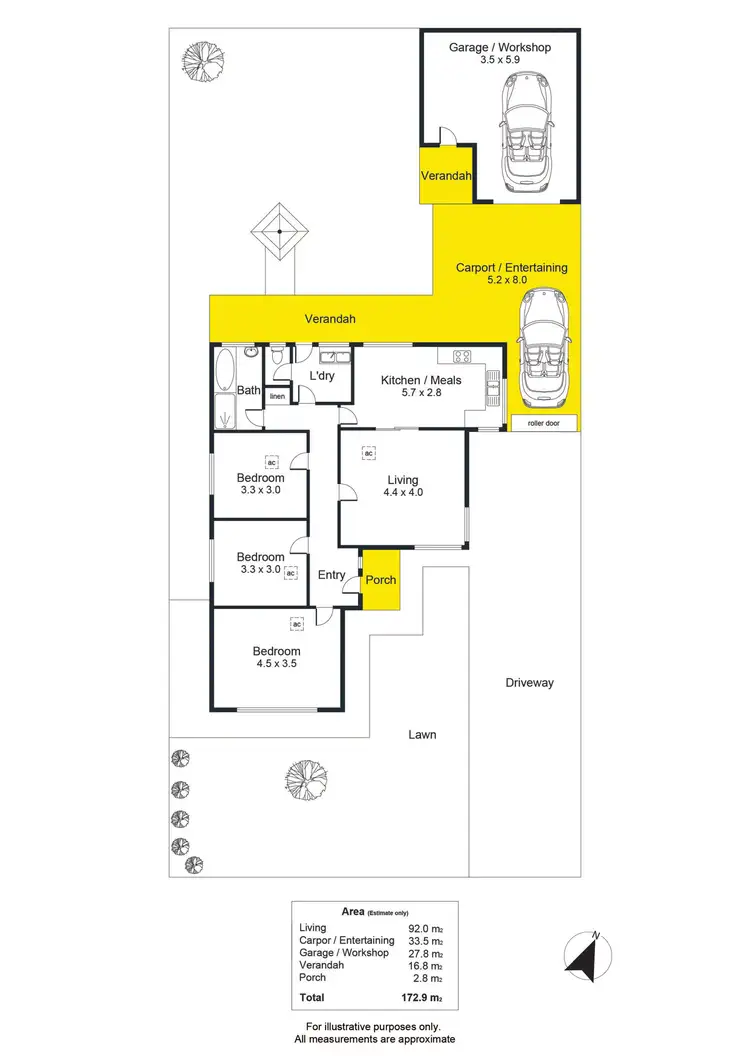 Floorplan of Homely house listing, 18 Third Street, Wingfield SA 5013