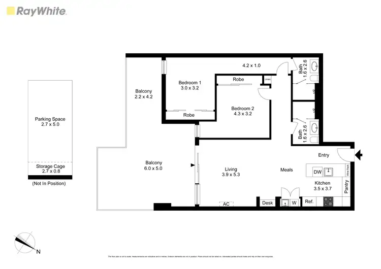 Floorplan of Homely apartment listing, 205/9 Camira Street, Malvern East VIC 3145