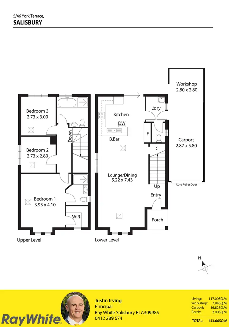 Floorplan of Homely house listing, 5/46B York Terrace, Salisbury SA 5108