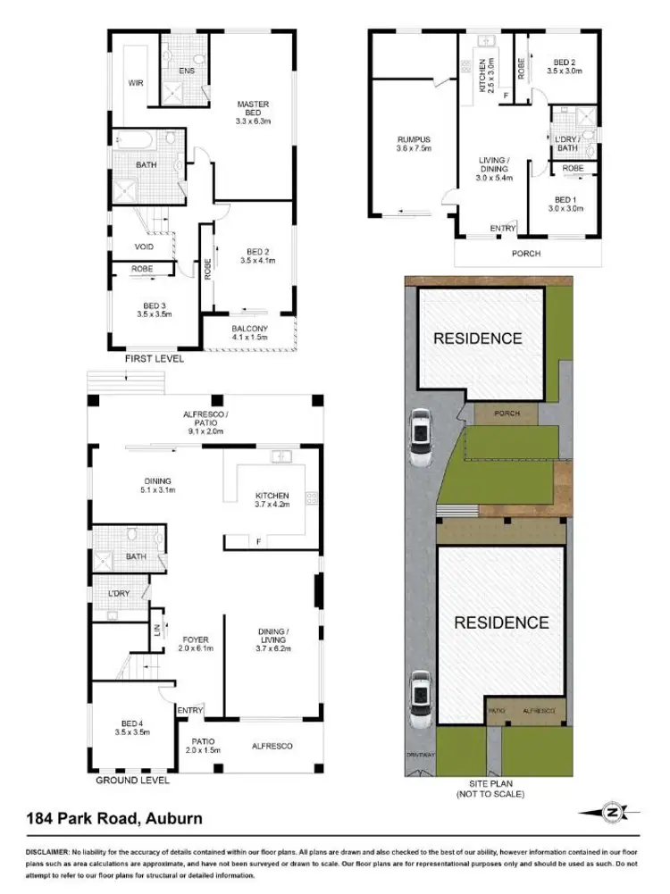 Floorplan of Homely house listing, 184 Park Road, Auburn NSW 2144
