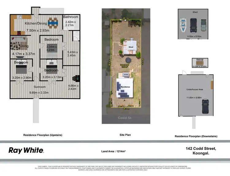 Floorplan of Homely house listing, 142 Codd Street, Koongal QLD 4701