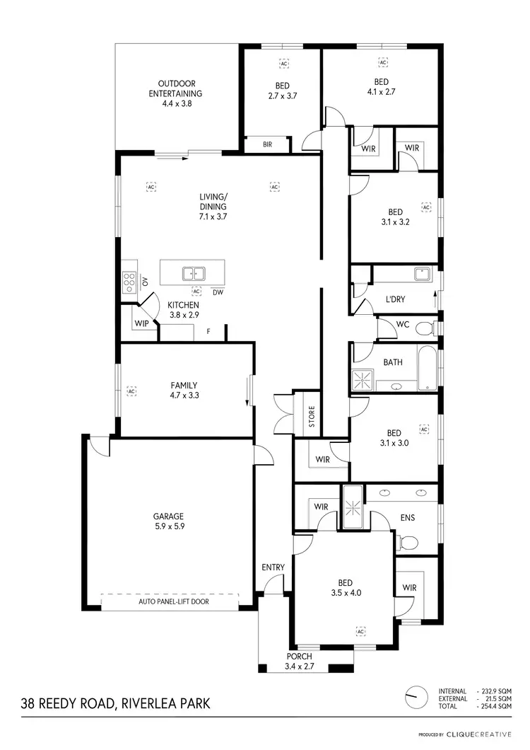 Floorplan of Homely house listing, 38 Reedy Road, Riverlea Park SA 5120