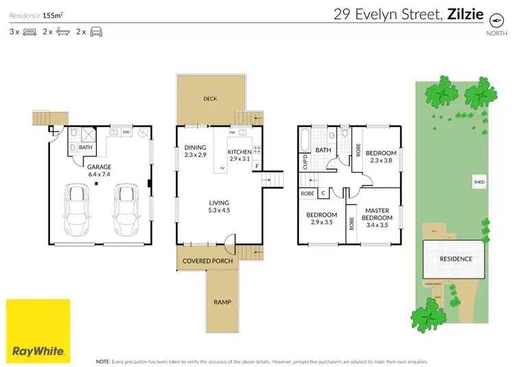 Floorplan of Homely house listing, 29 Evelyn Street, Zilzie QLD 4710