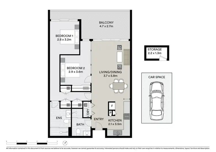 Floorplan of Homely apartment listing, 911/24 Levey Street, Wolli Creek NSW 2205