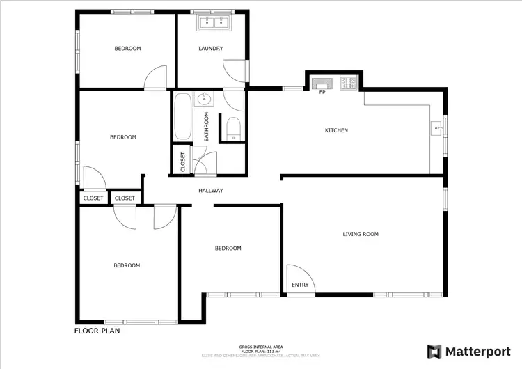 Floorplan of Homely house listing, 27 Pioneer Street, Manangatang VIC 3546