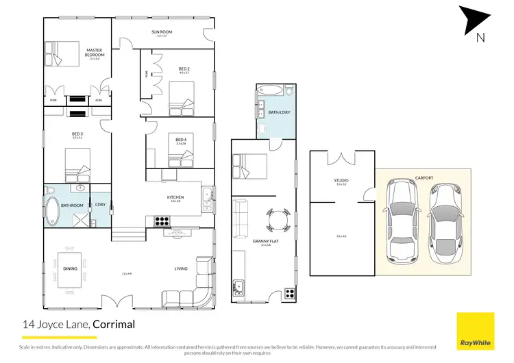 Floorplan of Homely house listing, 14 Joyce Lane, Corrimal NSW 2518