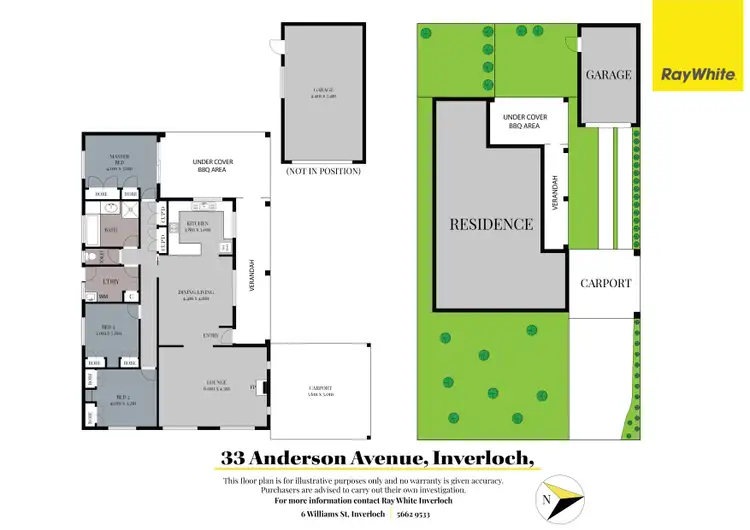 Floorplan of Homely house listing, 33 Anderson Avenue, Inverloch VIC 3996