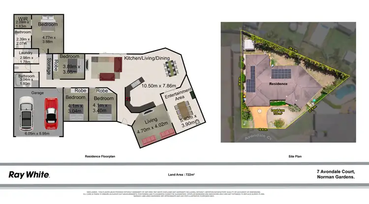 Floorplan of Homely house listing, 7 Avondale Court, Norman Gardens QLD 4701