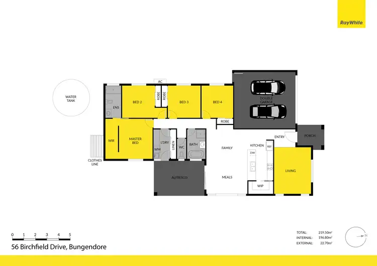 Floorplan of Homely house listing, 56 Birchfield Drive, Bungendore NSW 2621