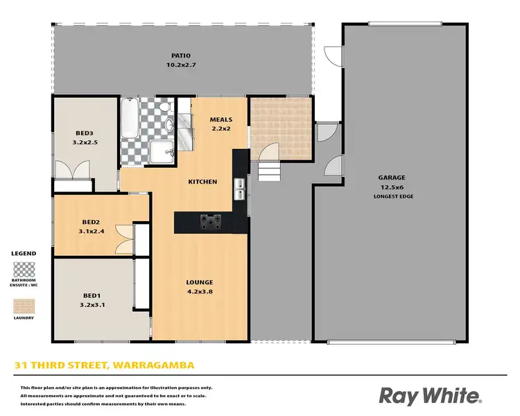 Floorplan of Homely house listing, 31 Third Street, Warragamba NSW 2752