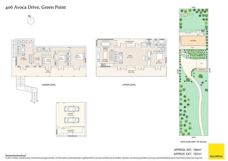 Floorplan of Homely house listing, 406 Avoca Drive, Green Point NSW 2251