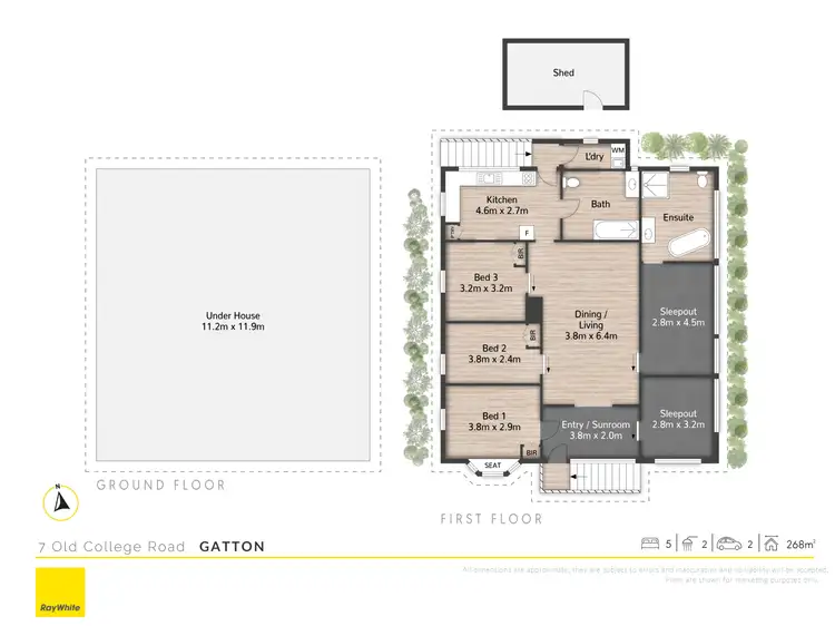 Floorplan of Homely house listing, 7 Old College Road, Gatton QLD 4343