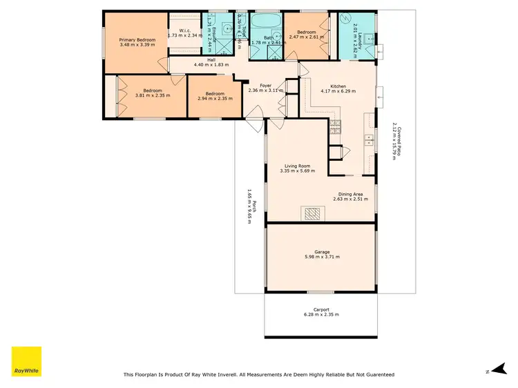 Floorplan of Homely house listing, 47 Mather Street, Inverell NSW 2360