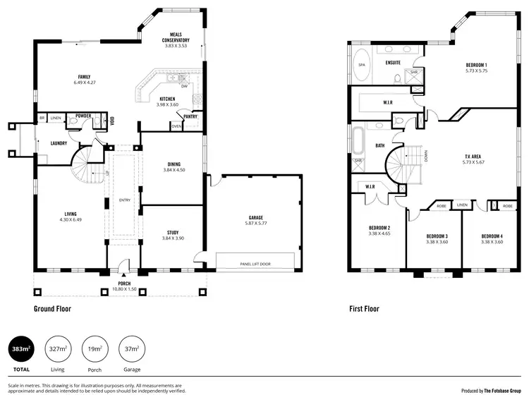 Floorplan of Homely house listing, 19 Lookout Drive, Murray Bridge East SA 5253