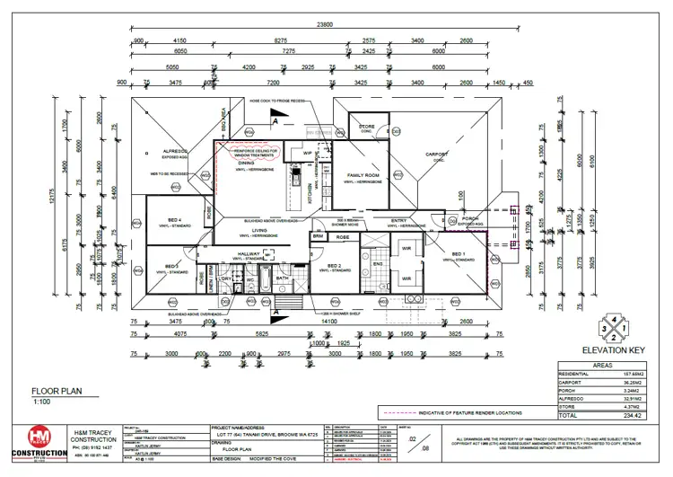 Floorplan of Homely house listing, 64 Tanami Drive, Bilingurr WA 6725
