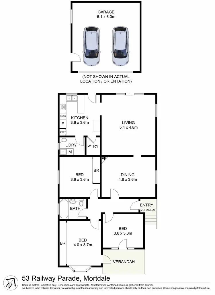 Floorplan of Homely house listing, 53 Railway Parade, Mortdale NSW 2223