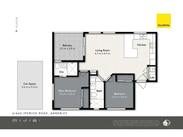 Floorplan of Homely unit listing, 6/1 Waldheim Street, Annerley QLD 4103