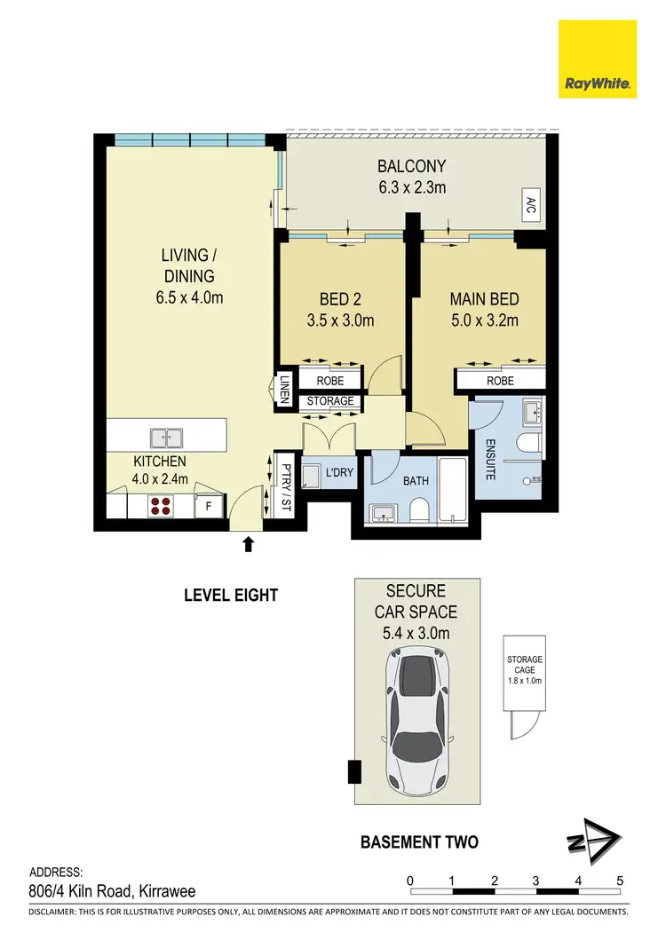 Floorplan of Homely apartment listing, 806/4 Kiln Road, Kirrawee NSW 2232