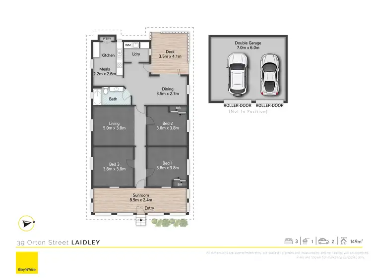 Floorplan of Homely house listing, 39 Orton Street, Laidley QLD 4341