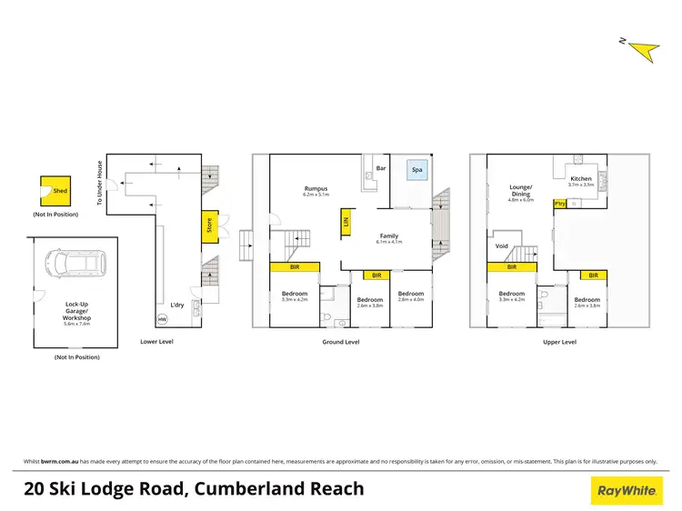 Floorplan of Homely house listing, 20 Ski Lodge Road, Cumberland Reach NSW 2756