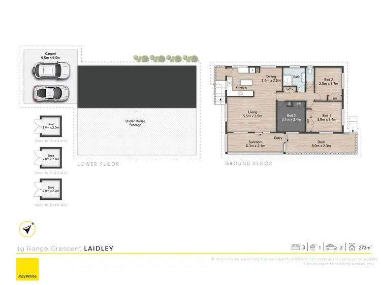 Floorplan of Homely house listing, 19 Range Crescent, Laidley QLD 4341
