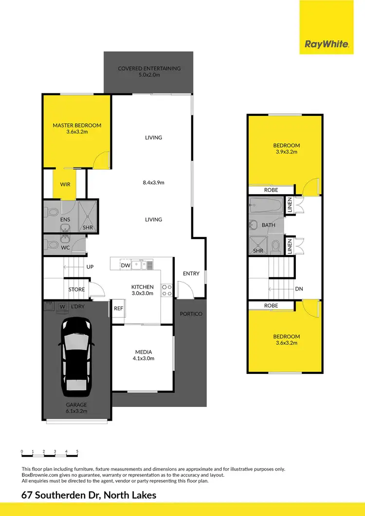 Floorplan of Homely house listing, 67 Southerden Drive, North Lakes QLD 4509