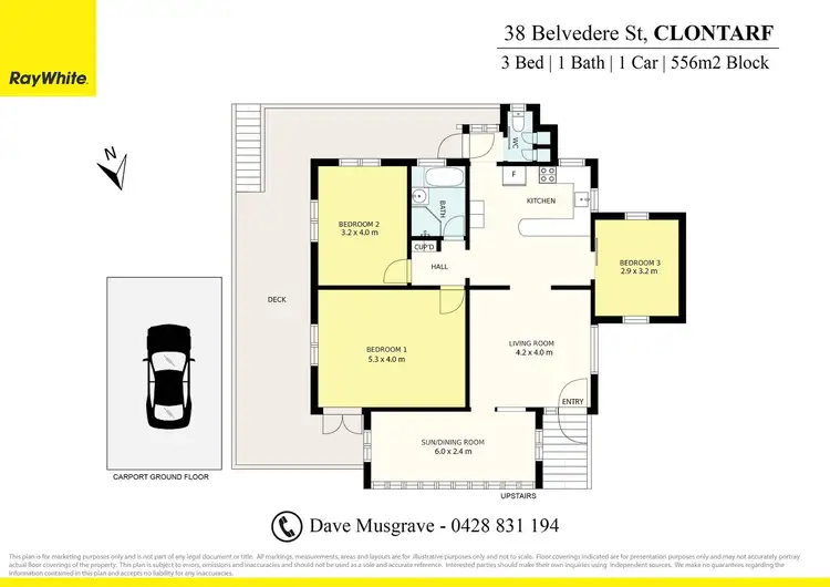 Floorplan of Homely house listing, 38 Belvedere Street, Clontarf QLD 4019