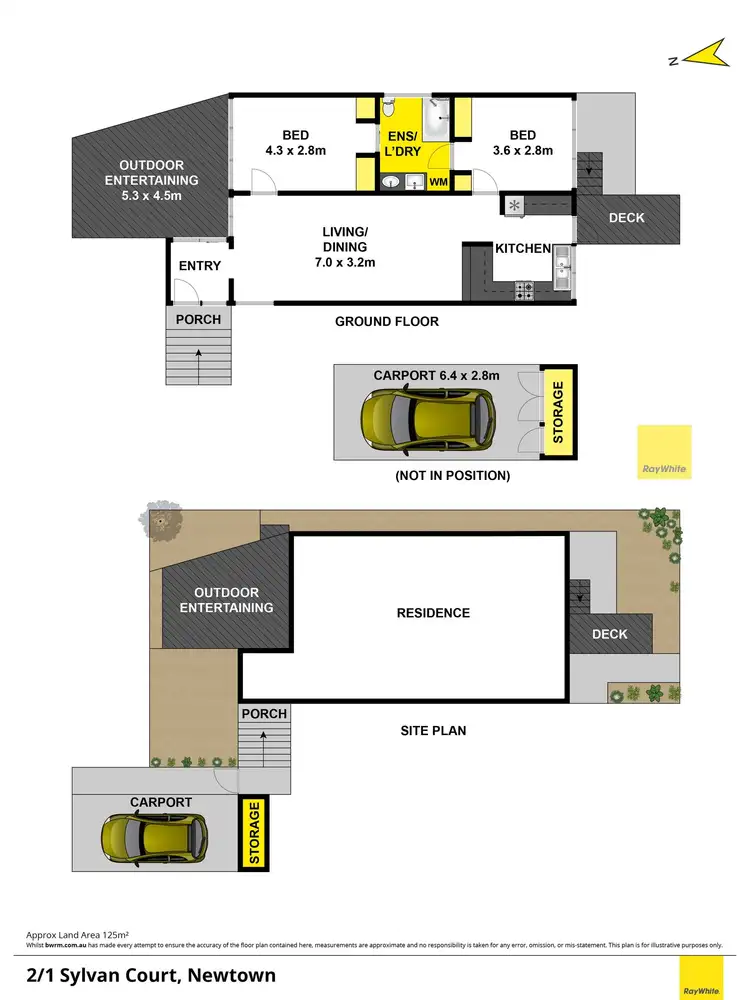 Floorplan of Homely house listing, 2/1 Sylvan Court, Newtown VIC 3220