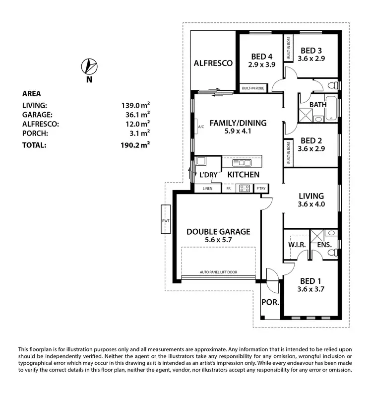 Floorplan of Homely house listing, 52 Parkview Drive, Murray Bridge SA 5253