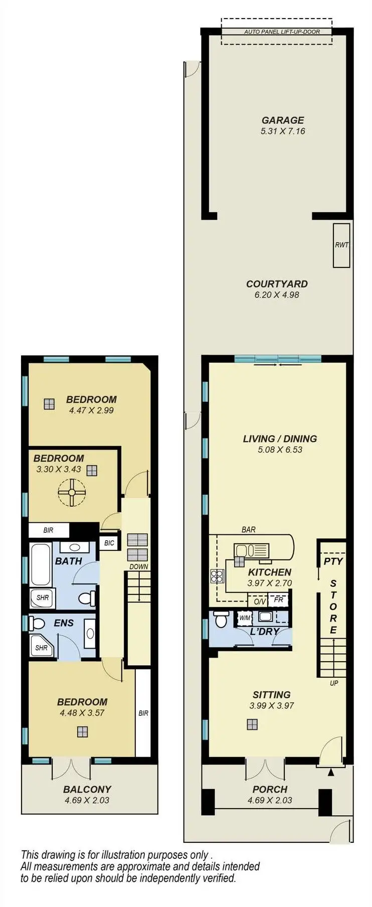 Floorplan of Homely house listing, 21 Swans Place, St Clair SA 5011