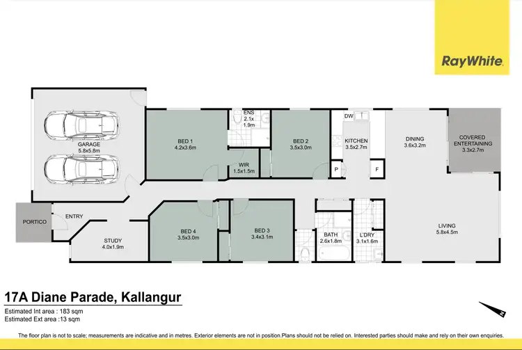 Floorplan of Homely house listing, 17A Diane Parade, Kallangur QLD 4503