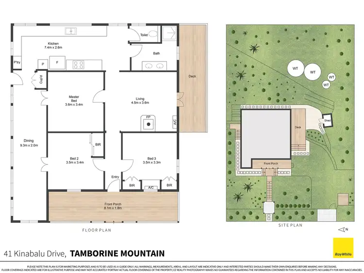 Floorplan of Homely house listing, 41 Kinabalu Drive, Tamborine Mountain QLD 4272