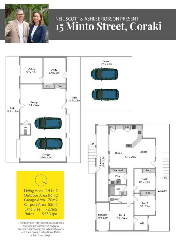 Floorplan of Homely house listing, 15 Minto Street, Coraki NSW 2471