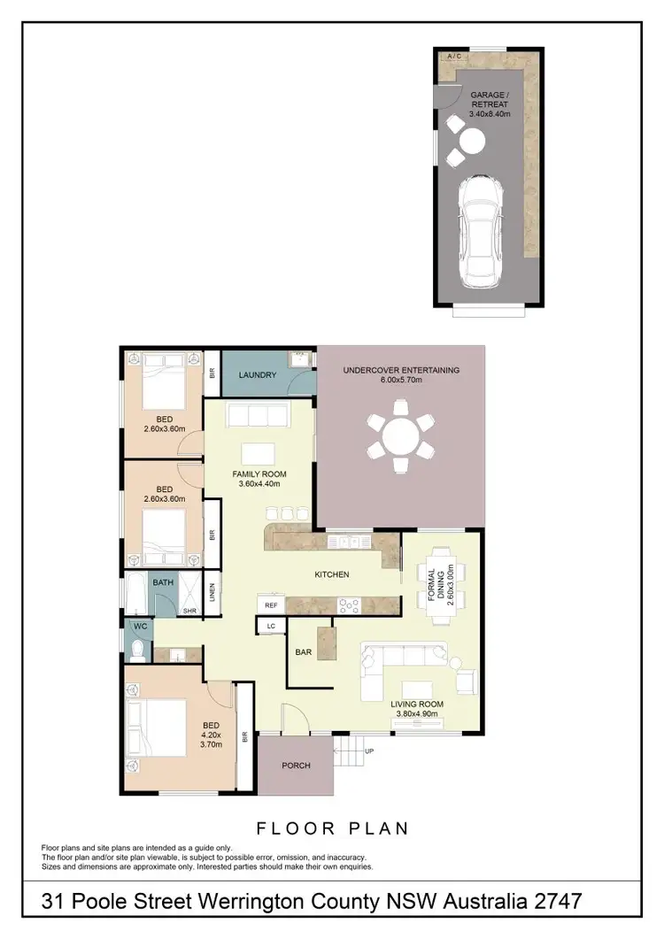 Floorplan of Homely house listing, 31 Poole Street, Werrington County NSW 2747