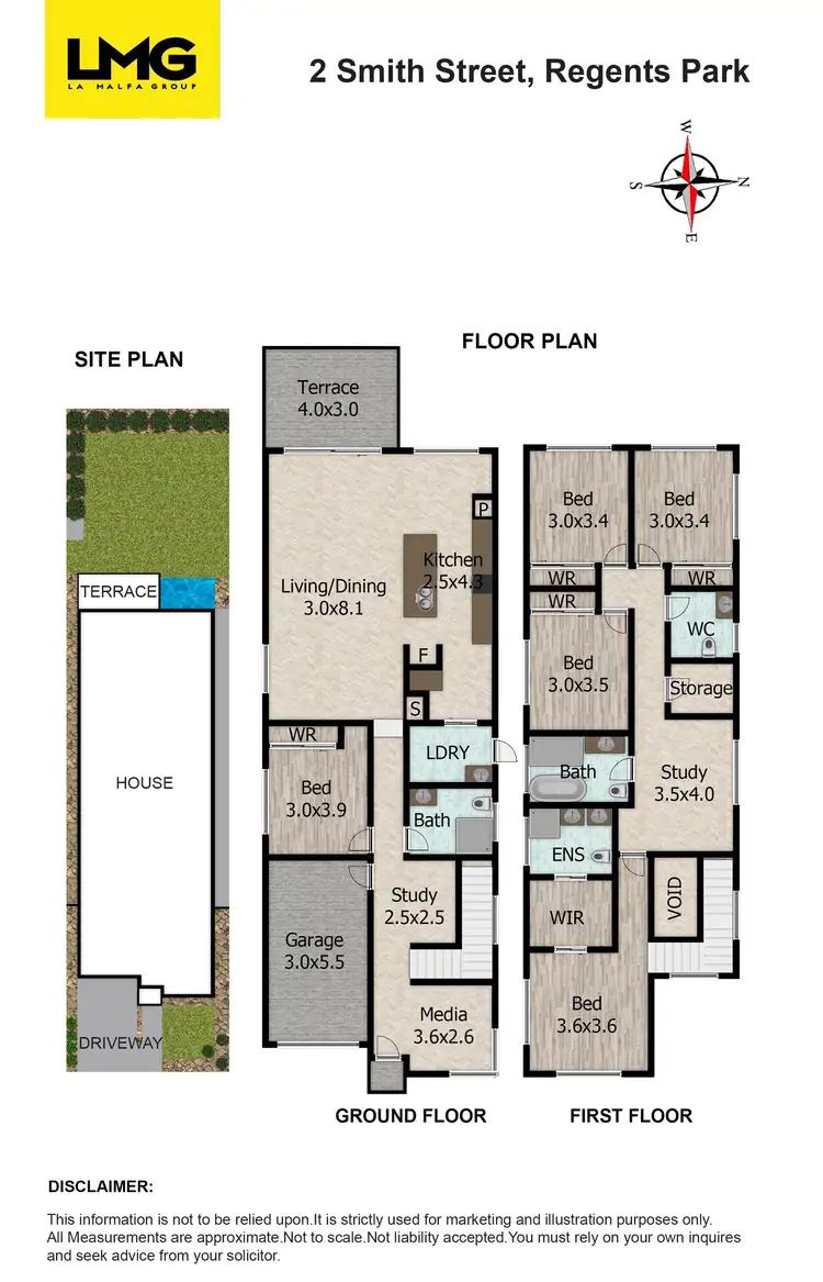 Floorplan of Homely house listing, 2 Smith Street, Regents Park NSW 2143